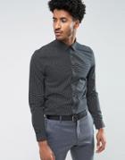 Ben Sherman Polka Dot Shirt - Black