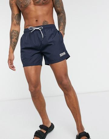 Hugo Haiti Swim Shorts In Navy