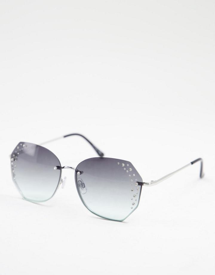 Jeepers Peepers Women's Round Sunglasses In Silver