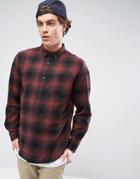 Globe Check Shirt - Red