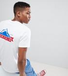 Penfield Mountain Back Logo Print T-shirt Exclusive In White - White