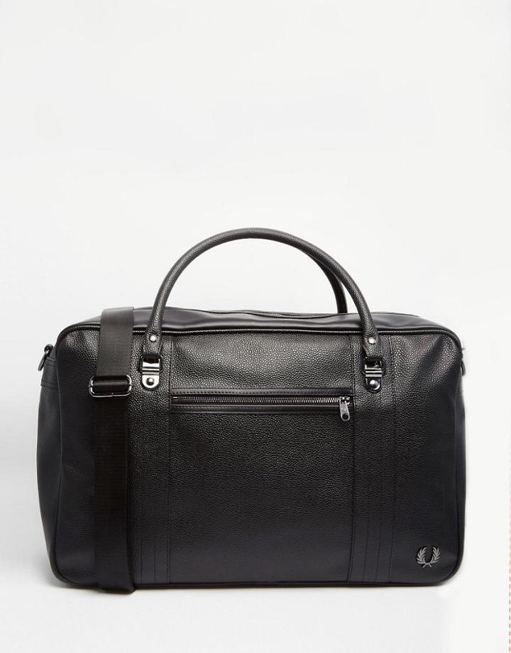 Fred Perry Scotch Grain Carryall - Black