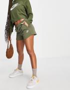 Nike Essentials Shorts In Khaki-green