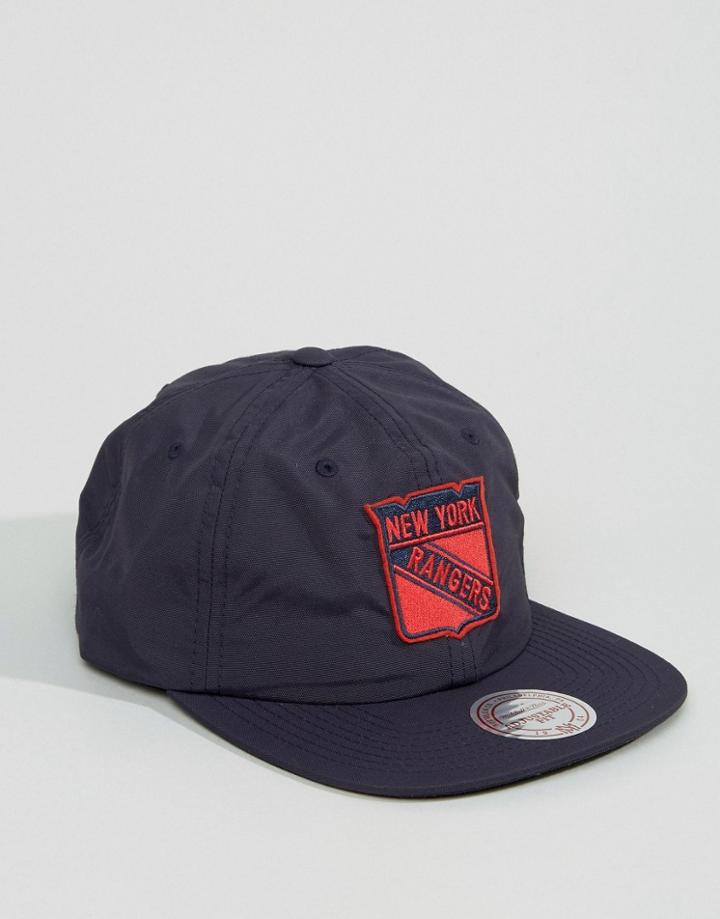 Mitchell & Ness Snapback Cap Ny Rangers - Navy