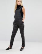 Newlily Checked Overalls - Multi