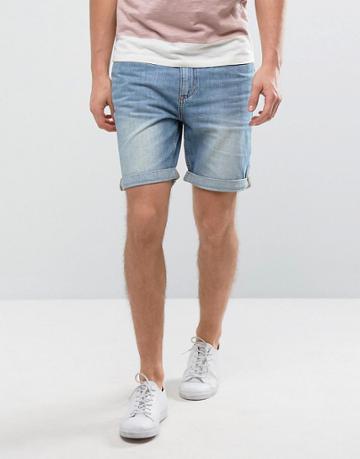 Kiomi Denim Shorts - Blue