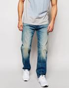 G-star Jeans 3301 Loose Fit Cyclo Stretch Light Aged - Blue