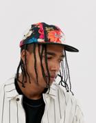 Herschel Supply Co Glendale Cap In Floral Print - Multi