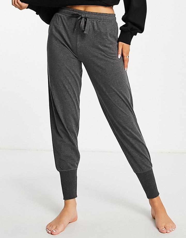 Green Treat Lounge Sweatpants In Black