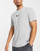 Nike Training Pro Dri-fit Advanced Cooling T-shirt In Gray