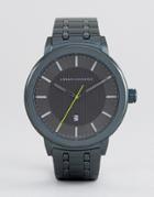 Armani Exchange Ax1458 Bracelet Watch In Blue - Black