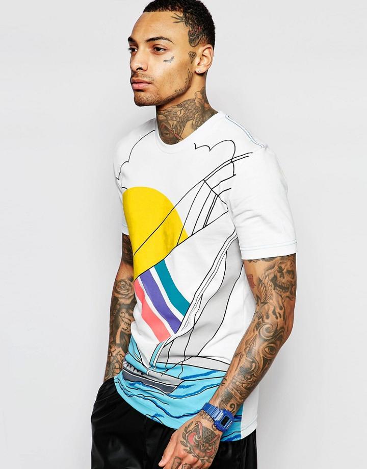 Adidas Originals Archive T-shirt Aj7395 - White