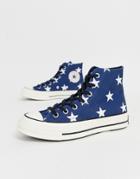 Converse Chuck '70 Star Print Sneakers-blue