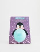 I Love Holidays Bath Fizzer Penguin - Clear