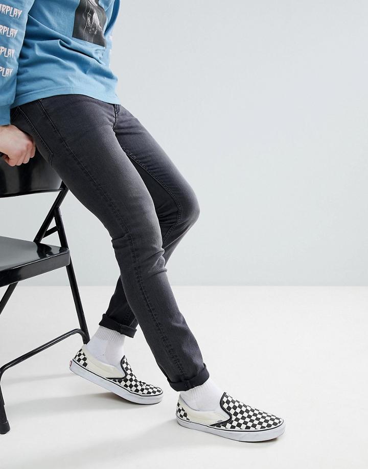 Cheap Monday Tight Jeans Skinny Fit In True Gray