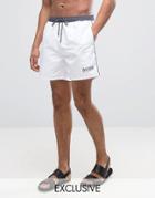 Boss By Hugo Boss Star Fish Swim Short Exclusive White - White