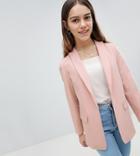 Asos Design Petite Mix & Match Tailored Blazer - Pink