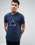 Le Coq Sportif Geo Jacquard T-shirt - Blue
