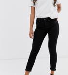 New Look Petite Skinny Jean In Black - Black