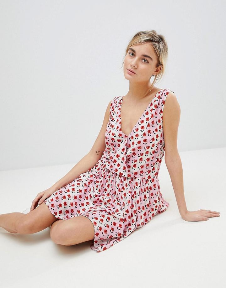 Paul & Joe Sister Retro Floral Dress - Pink