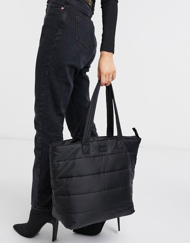 Ugg Krystal Puffer Tote In Black