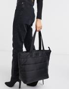 Ugg Krystal Puffer Tote In Black