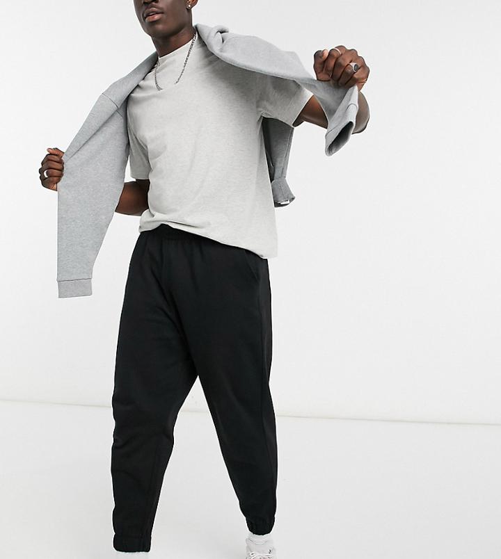 Asos Design Oversized Sweatpants In Black