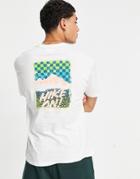 Columbia Blazing Trail Back Print T-shirt In White