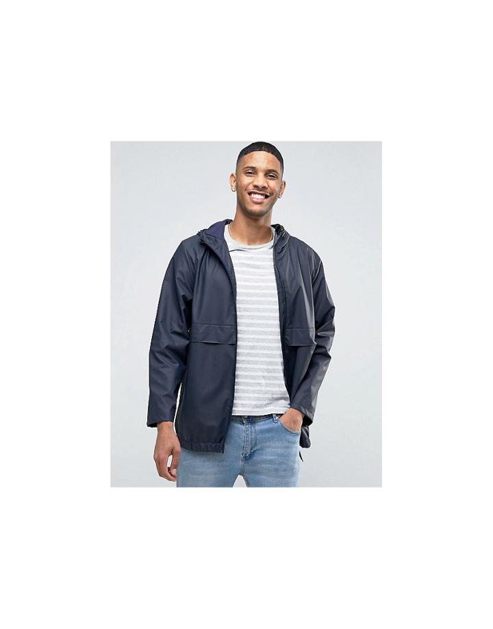 Rains Free Thermal Lined Raincoat Short - Blue