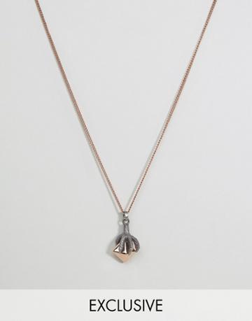 Simon Carter Claw Pendant Necklace - Multi