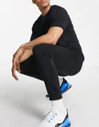 Pull & Bear Fleece Sweatpants In Black