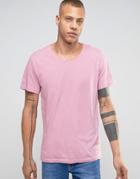 Weekday Daniel T-shirt - Pink