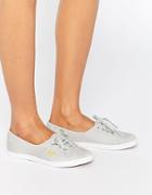 Fred Perry Aubrey Canvas Gray Sneakers - Gray