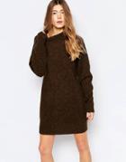 Wood Wood Rosa Sweater Dress - Firewood