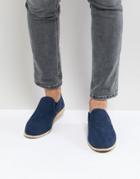 New Look Knitted Espadrilles In Navy - Navy