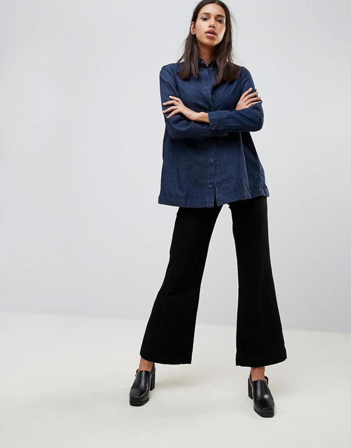 Waven Fenn Flared Jeans - Black