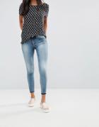 Jdy Call Low Rise Skinny Jeans - Blue
