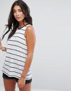 Somedays Lovin Stripe Tank - White