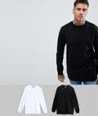 Asos Longline Sweatshirt Multipack - Multi