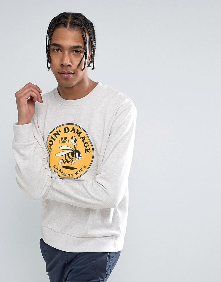 Carhartt Wip Force Regular Fit Sweatshirt - Gray