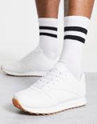 Truffle Collection Athleisure Runner Sneakers In White