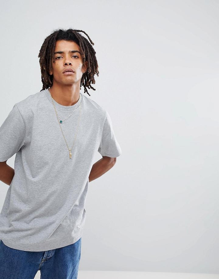 Carhartt Wip Base T-shirt In Gray - Gray
