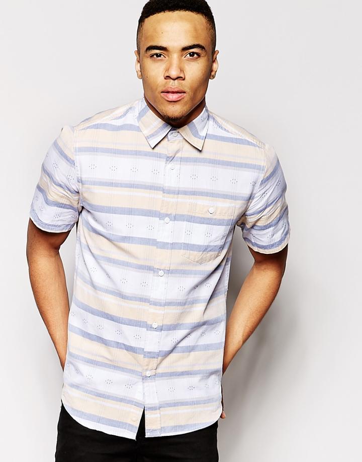The Hundreds Striped Shirt - Yellow