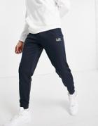 Armani Ea7 Core Id French Terry Sweatpants In Navy