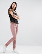 Vero Moda Antifit Rose Skinny Trousers L32 - Pink