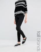 Brave Soul Tall Skinny Jeans - Black