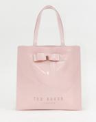 Ted Baker Almacon Bow Large Icon Bag-pink