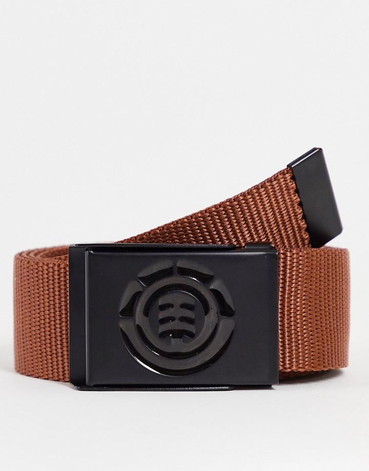 Element Beyond Belt In Burnt Orange