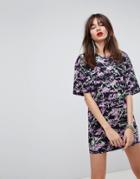 Love Moschino Marbled Shift Dress - Multi