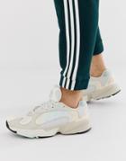 Adidas Originals Yung-1 Sneakers In Off White - White